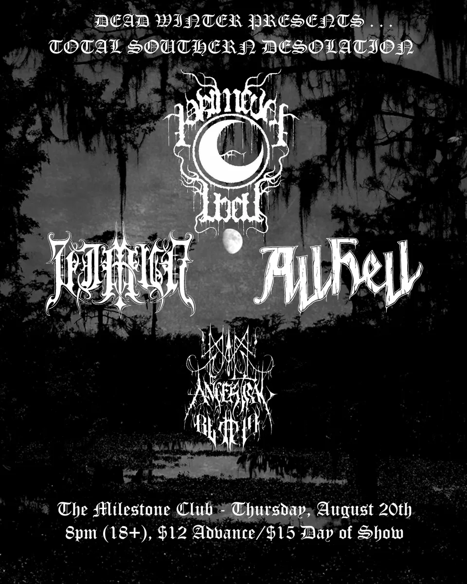 Primeval Well w/ All Hell, Vimur & Ancestral Blood